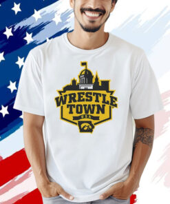 University Of Iowa Wrestle Town USA Shirt