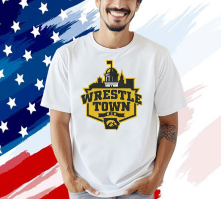 University Of Iowa Wrestle Town USA Shirt