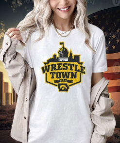 University Of Iowa Wrestle Town USA Shirt