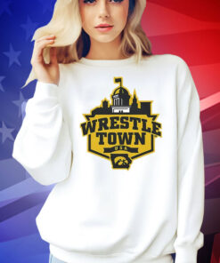 University Of Iowa Wrestle Town USA Shirt