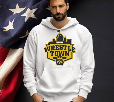 University Of Iowa Wrestle Town USA Shirt