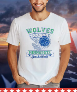 Wolves Minnesota Basketball T-Shirt