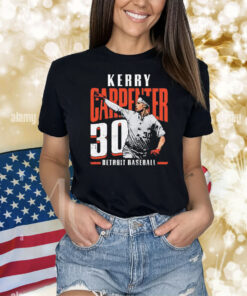 Kerry Carpenter Detroit Player Name Shirt