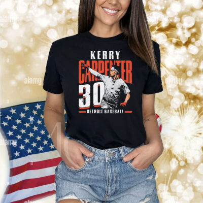 Kerry Carpenter Detroit Player Name Shirt