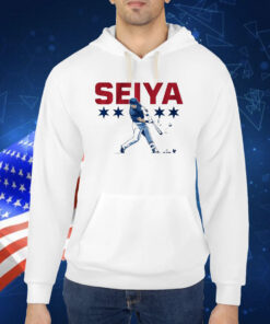 Official Seiya Suzuki Chicago Cubs Slugger Swing Shirt