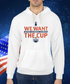 Official Edmonton Oilers 2024 Western Conference Champions We Want The Cup Shirt