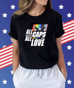 All Capital Pride 2024 Caps All Love T-Shirt