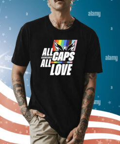 All Capital Pride 2024 Caps All Love T-Shirt