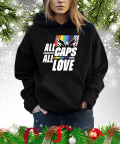 All Capital Pride 2024 Caps All Love T-Shirt