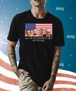 All Of My Favorite Men Go To Jail Morgan Wallen Scottie Scheffler Zach Bryan Donald Trump Shirt