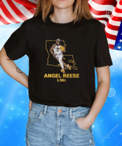 Angel Reese LSU State Star T-Shirt