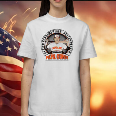 Gunnar Henderson Papa Gunn Baltimore T-Shirt