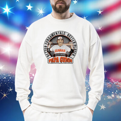 Gunnar Henderson Papa Gunn Baltimore T-Shirt