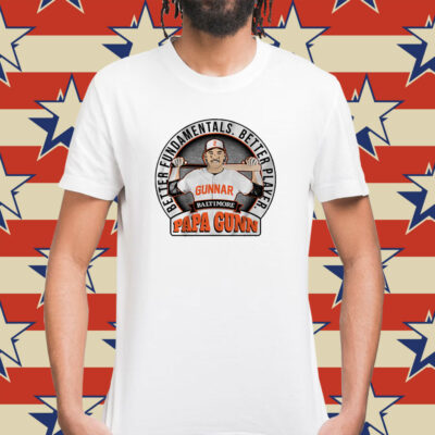 Gunnar Henderson Papa Gunn Baltimore T-Shirt