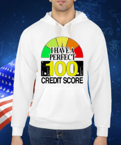 I have a perfect 100 credit score Shirt