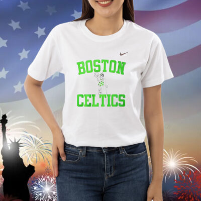 Jayson Tatum wearing Kobe Bryant Boston Celtics workout Shirt