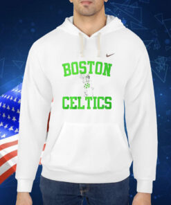 Jayson Tatum wearing Kobe Bryant Boston Celtics workout Shirt