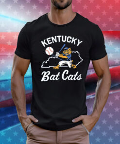 Kentucky Bat Cats Baseball Shirt