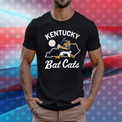 Kentucky Bat Cats Baseball Shirt