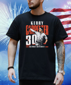 Kerry Carpenter Detroit Player Name Shirt