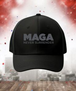 MAGA Never Surrender Black Hat