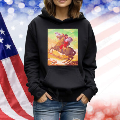 Maximilian Dood wearing raul julia as m bison crossing the alps Shirt