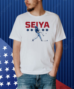 Official Seiya Suzuki Chicago Cubs Slugger Swing Shirt