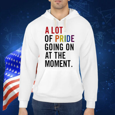 Official A Lot Of Pride Going On At The Moment Shirt