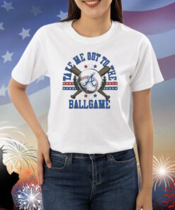 Official Atlanta Braves Take Me Out To The Ballgame 2024 Shirt