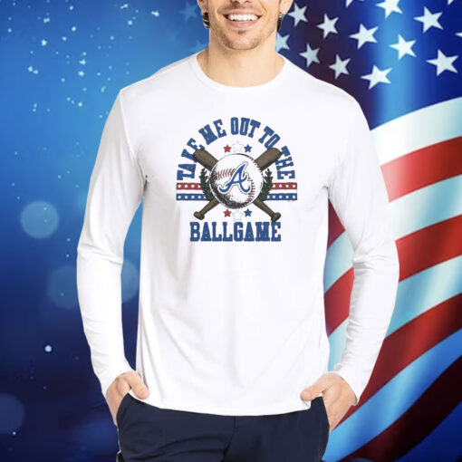 Official Atlanta Braves Take Me Out To The Ballgame 2024 Shirt