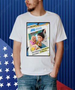 Official Despicable Me 4 Agnes As Britney Her Name Has Always Been Britney AVL poster Shirt