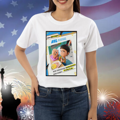 Official Despicable Me 4 Agnes As Britney Her Name Has Always Been Britney AVL poster Shirt