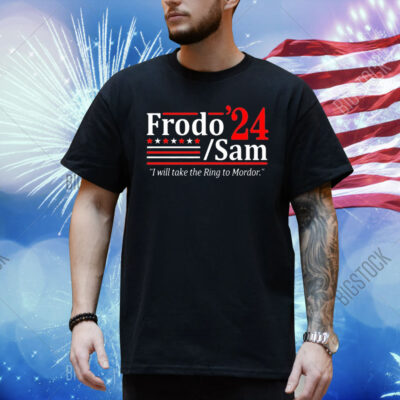 Official Frodo And Sam 2024 I Will Take The Ring To Mordor Viggo Mortensen Shirt