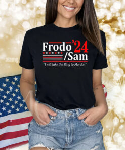 Official Frodo And Sam 2024 I Will Take The Ring To Mordor Viggo Mortensen Shirt