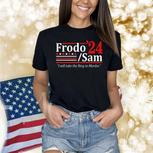 Official Frodo And Sam 2024 I Will Take The Ring To Mordor Viggo Mortensen Shirt