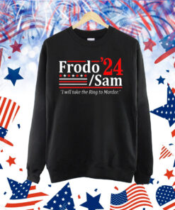 Official Frodo And Sam 2024 I Will Take The Ring To Mordor Viggo Mortensen Shirt