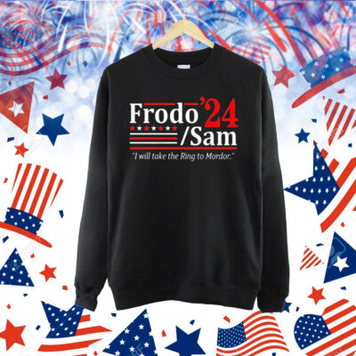 Official Frodo And Sam 2024 I Will Take The Ring To Mordor Viggo Mortensen Shirt