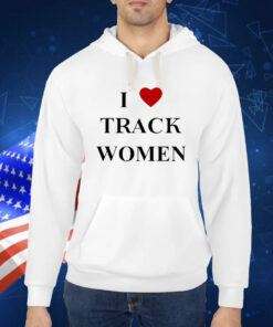 Official I Love Track Women Shirt