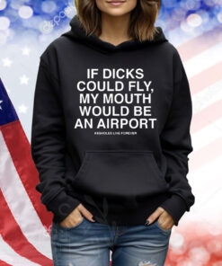 Official If dicks could fly my mouth would be an airport 2024 Shirt