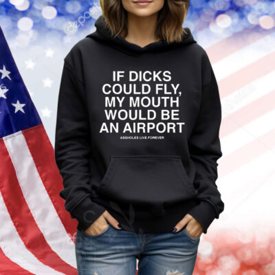 Official If dicks could fly my mouth would be an airport 2024 Shirt