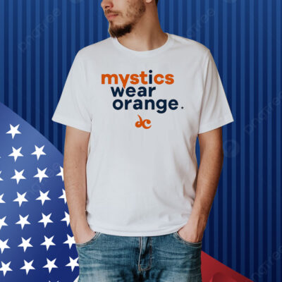 Official Karlie Samuelson Mystics Wear Orange Shirt