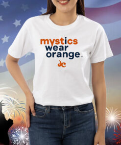 Official Karlie Samuelson Mystics Wear Orange Shirt