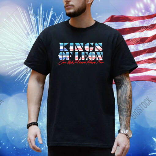 Official Kings Of Leon Kings Chrome Can We Please Have Fun 4th of july 2024 Shirt