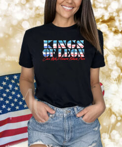 Official Kings Of Leon Kings Chrome Can We Please Have Fun 4th of july 2024 Shirt