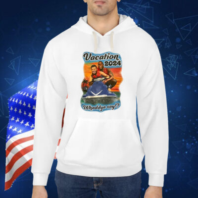 Official Magic Johnson And Jimmy Kimmel Vacation 2024 Whaddya Say Shirt