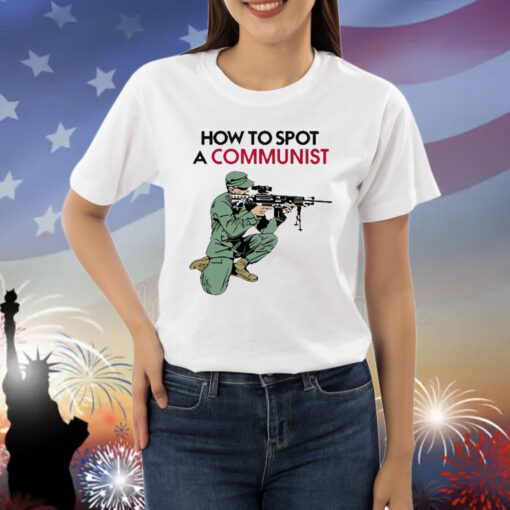 Official Matt Maddock Wearing How To Spot A Communist Shirt