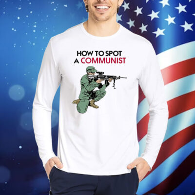 Official Matt Maddock Wearing How To Spot A Communist Shirt