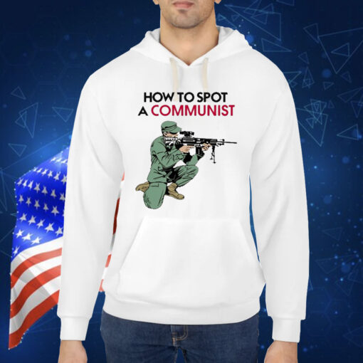 Official Matt Maddock Wearing How To Spot A Communist Shirt