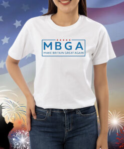 Official Mbga Make Britain Great Again Tee Shirt