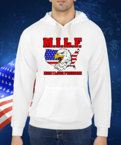 Official Milf Eagle Man I Love Freedom Shirt